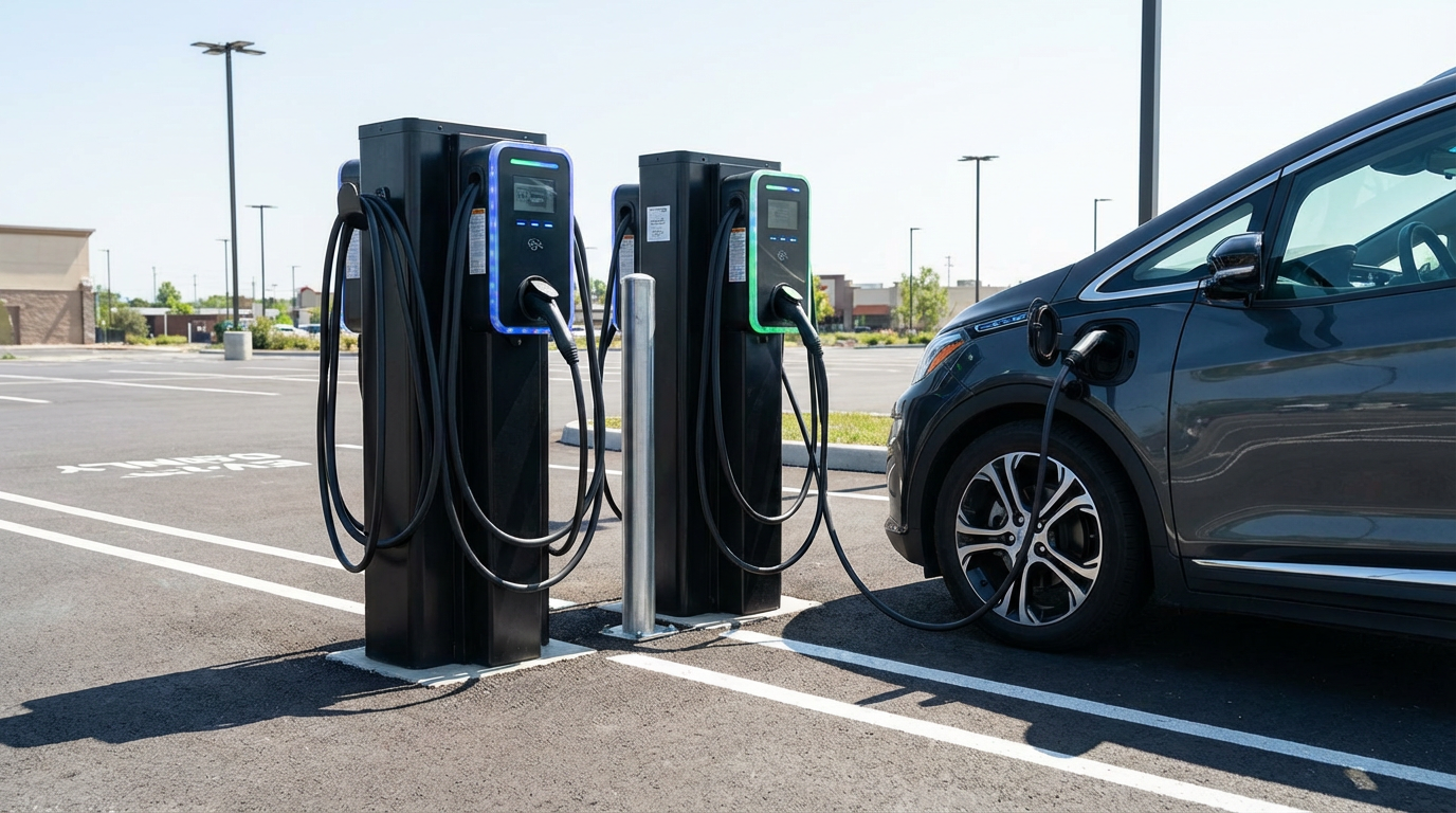 EV charger installation project